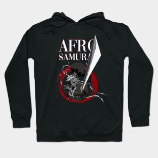 afro samurai warrior - black power Hoodie